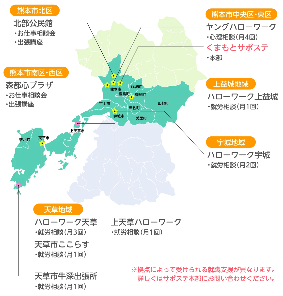 くまもとサポステ（熊本 地域若者サポートステーション）